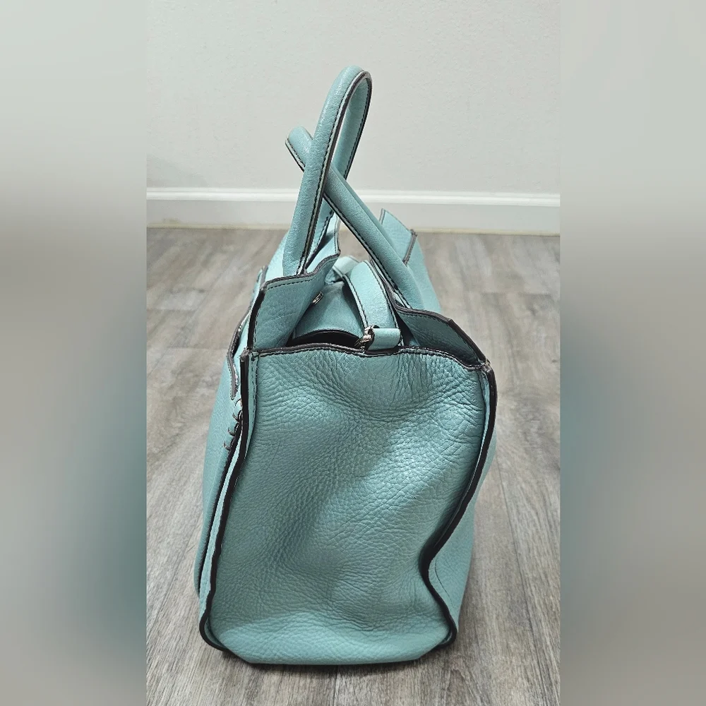 Kate Spade Blue Leather Purse/Crossbody/Work Tote